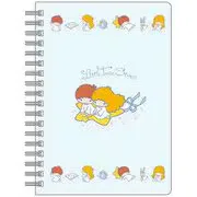 限定 レトロ サンリオキャラクターズ第5弾 WリングノートB6 リトルツインスターズ S2644568