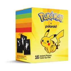 ポラロイド POLAROID 【Pokemon×Polaroid】 インスタントカラーフイルム Polaroid Go ColorFilm Pokemon Pikachu Edition W Pack ピカチュウ特別デザイン ダブルパック(16枚入り) 6657JP