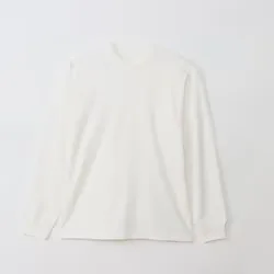 T-SHIRTS SHIRO クルーネックロングスリーブTシャツ Mサイズ HM4-D201 010