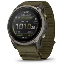 Enduro 4(エンデューロ 4)ナイロンバンド ロングバッテリー 心電図(ECG)アプリ Suica対応 GPSスマートウォッチ 010-04799-03