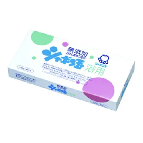 シャボン玉石けん シャボン玉 浴用 石けん 100g×6個入 ( 無添加石鹸 固形せっけん )