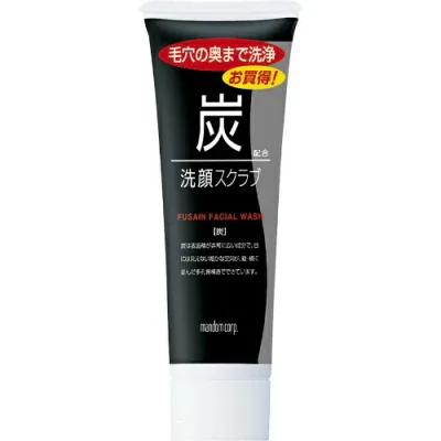 マンダム 炭洗顔スクラブ 100g 男性用洗顔フォーム