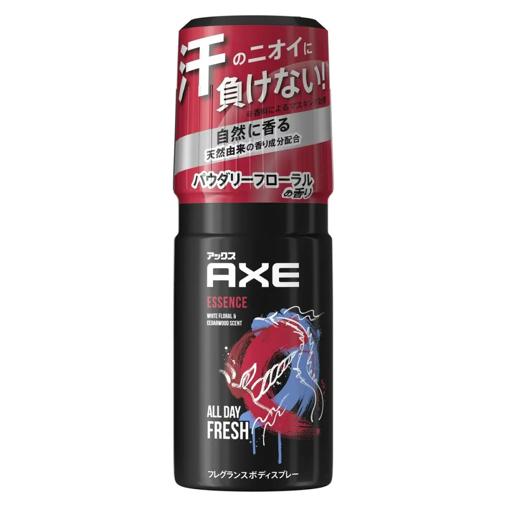 【送料無料・まとめ買い4個セット】ユニリーバ AXE アックス フレグランスボディスプレー エッセンス 60g (男性用フレグランスボディスプレー)※パッケージ変更の場合あり