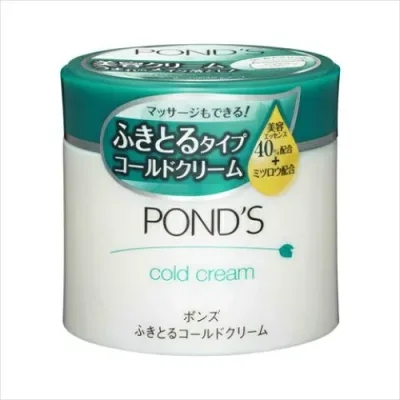【送料無料・まとめ買い4個セット】ユニリーバ ポンズ ふきとるコールドクリーム 270g 無着色 ( クレンジングクリーム )