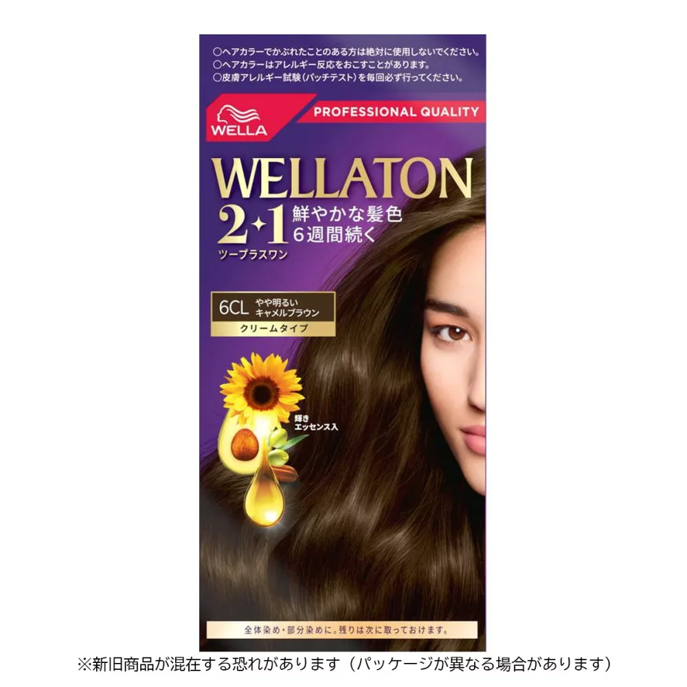 【送料無料】ウエラトーン ツープラスワン ( 2+1 ) クリーム 6CL ( 女性用白髪染め ) 1個