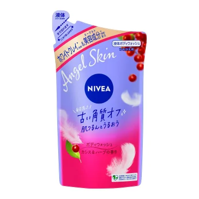 花王 ニベア エンジェルスキン ボディウォッシュ カシス&ハーブの香り 詰替 360ml