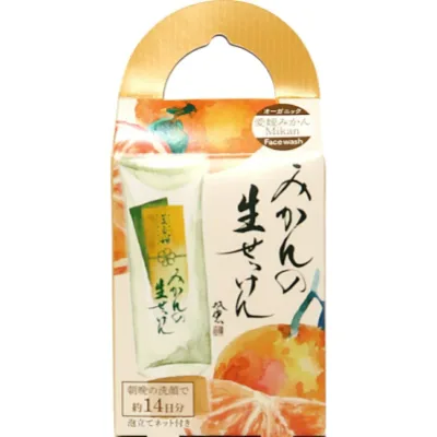 【送料込・まとめ買い×6個セット】UYEKI 美香柑 みかんの生せっけん 20g