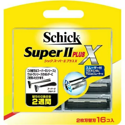 【配送おまかせ送料込】シック スーパー2 プラス 替刃 ( 16コ入 ) 1個