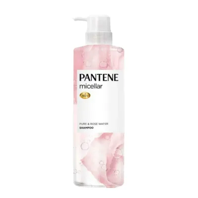 【送料込・まとめ買い×6個セット】P&G パンテーン ミセラー ピュア&ローズウォーター シャンプー ポンプ 500ml