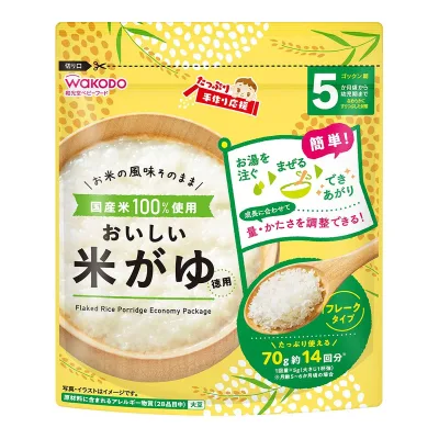 Wakodo plenty of handmade support delicious rice gayu value 70g