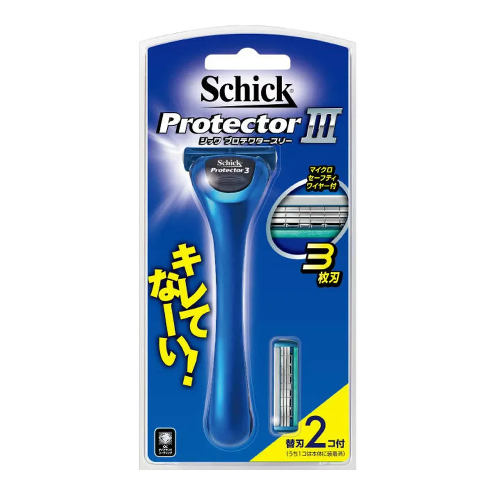 【秋 売りたいんや】シック・ジャパン Schick シックプロテクター スリーホルダー 替刃2コ付 PRI-910