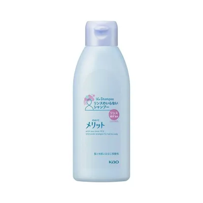 【×4本セット送料込】花王 メリット リンスのいらないシャンプー レギュラー 200ml 1個 フケやかゆみ,汗のニオイでお困りの方のシャンプー 医薬部外品(4901301286697)