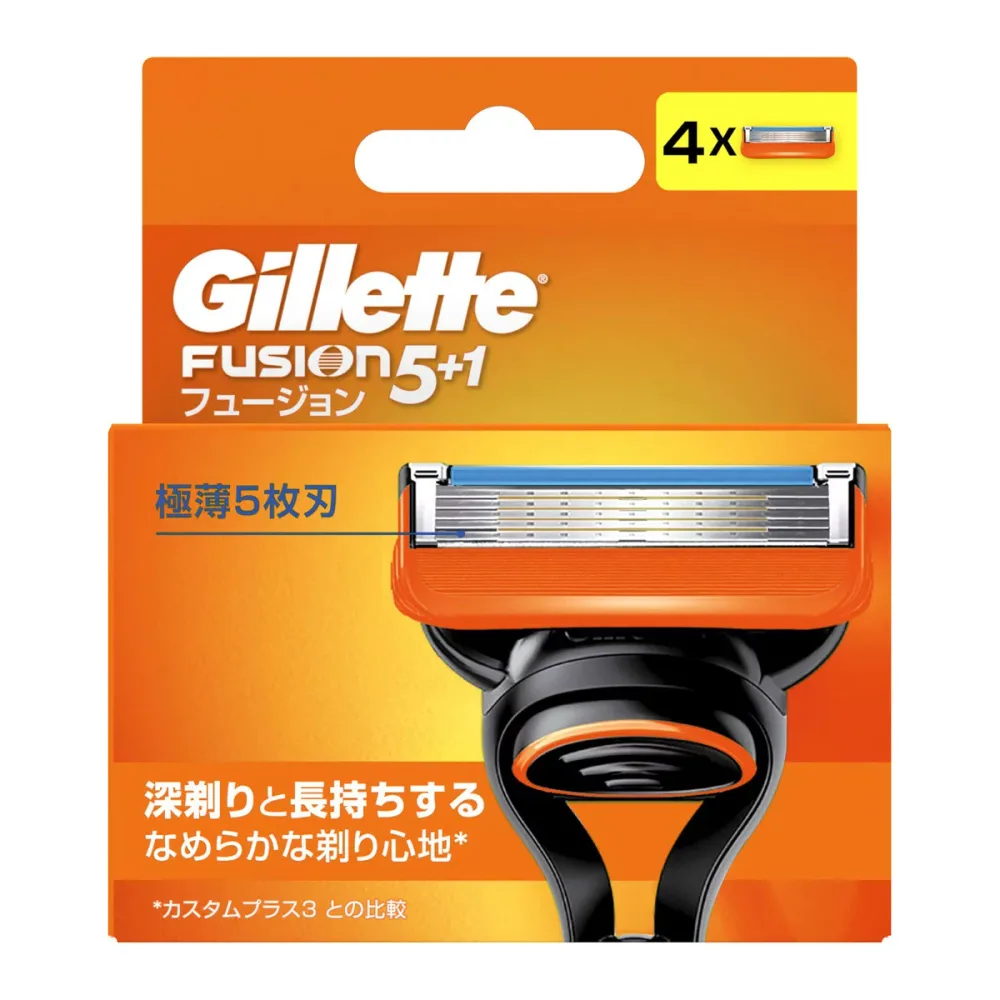 【送料込】 P&G ジレット フュージョン マニュアル 替刃 4B 4個入 1個