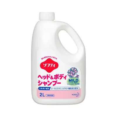 花王プロフェッショナル ソフティ ヘッド&ボディシャンプー マイルド 業務用 2L つめかえ用