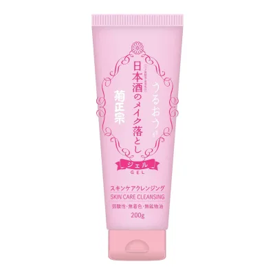 【送料込・まとめ買い×8個セット】菊正宗 日本酒のメイク落とし スキンケア クレンジング ジェル 200g