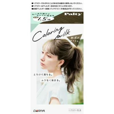 【送料込・まとめ買い×4個セット】ダリヤ パルティ カラーリングミルク 魅惑のアッシュ 1個入