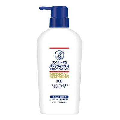 【×3本セット送料込】【ロート製薬】メンソレータム メディクイックH 頭皮のメディカルシャンプー 320ml