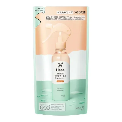 【秋 売りたいんや】花王 リーゼ 内向きスタイリングシャワー つめかえ用 180ml