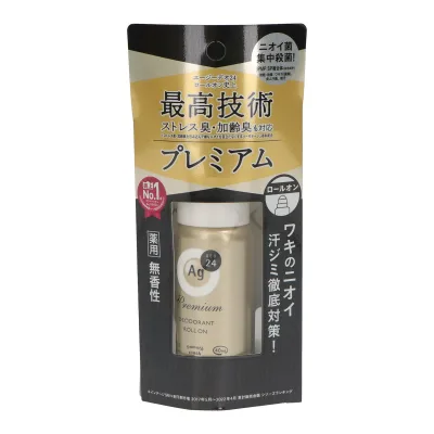 【送料込】 ファイントゥデイ エージーデオ24 プレミアム 薬用 デオドラント ロールオン 無香性 40ml 1個