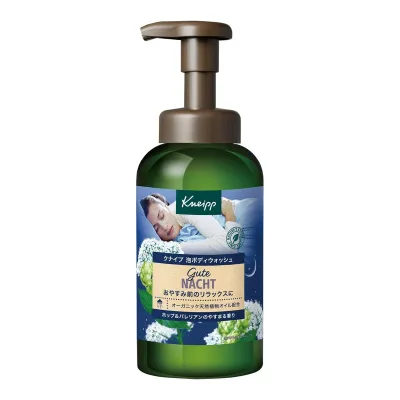 【送料込・まとめ買い×6個セット】クナイプ Kneipp 泡ボディウォッシュ グーテナハト ホップ&バレリアンの香り 450g ボディソープ