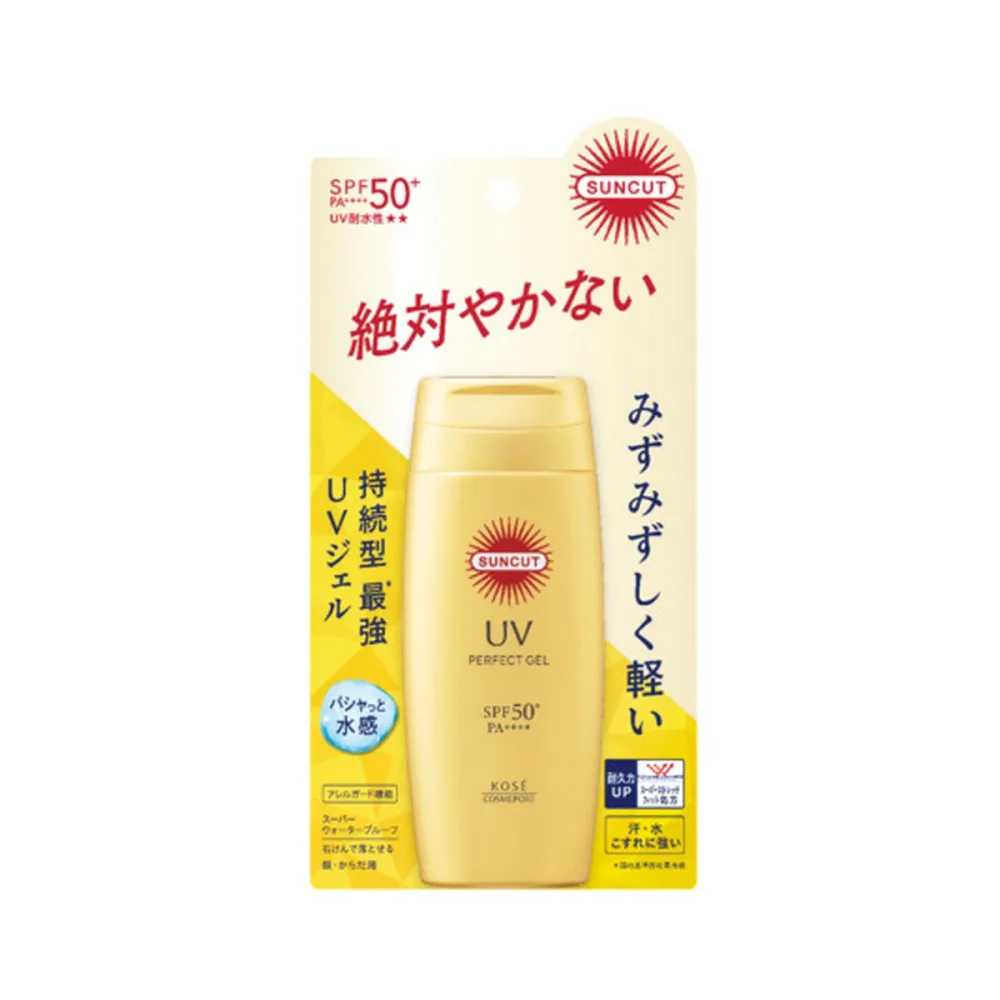【送料込・まとめ買い×8個セット】コーセーコスメポート サンカットR パーフェクト UV ジェル 80g SPF50+ PA++++ 日焼け止め