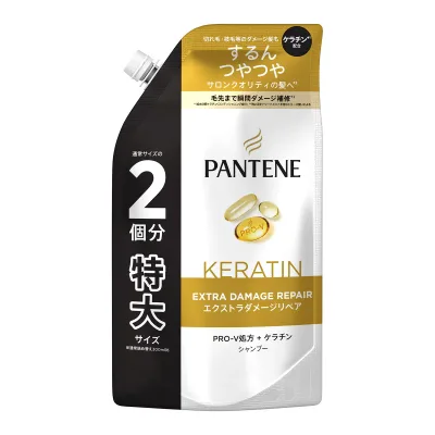 【今月のオススメ品】P&G パンテーン エクストラダメージリペア シャンプー つめかえ用 特大サイズ 600mL