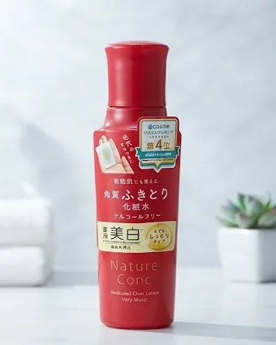 ナリス化粧品 ネイチャーコンク 薬用 クリアローション とてもしっとり 200mL 医薬部外品 ふきとり化粧水 高保湿 拭き取り 角質ケア4955814700201
