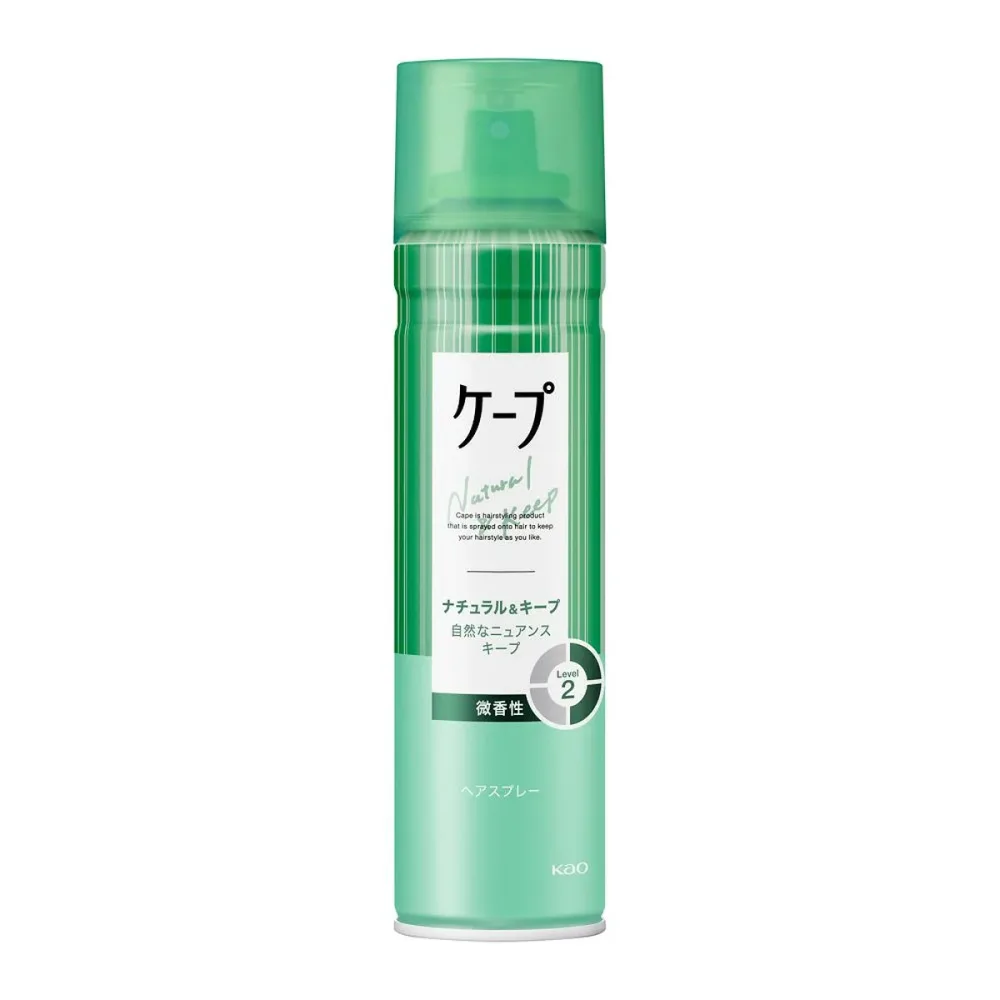 【×2個 配送おまかせ】花王 ケープ ナチュラル&キープ フレッシュフルーティの香り 180g