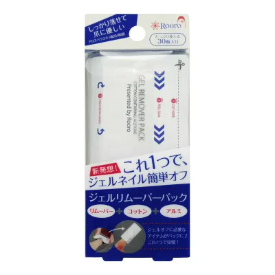 【×6個 配送おまかせ】柳瀬 Rooro ジェルリムーバー パック S 30枚入 ◆送料無料◆