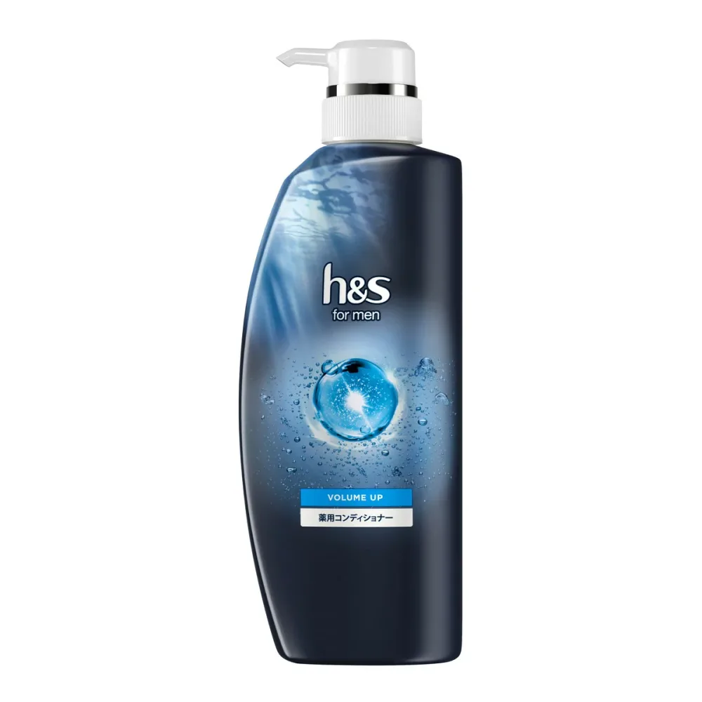【送料込・まとめ買い×6個セット】P&G h&s for men エイチアンドエス フォーメン ボリュームアップ 薬用 コンディショナー ポンプ 350g