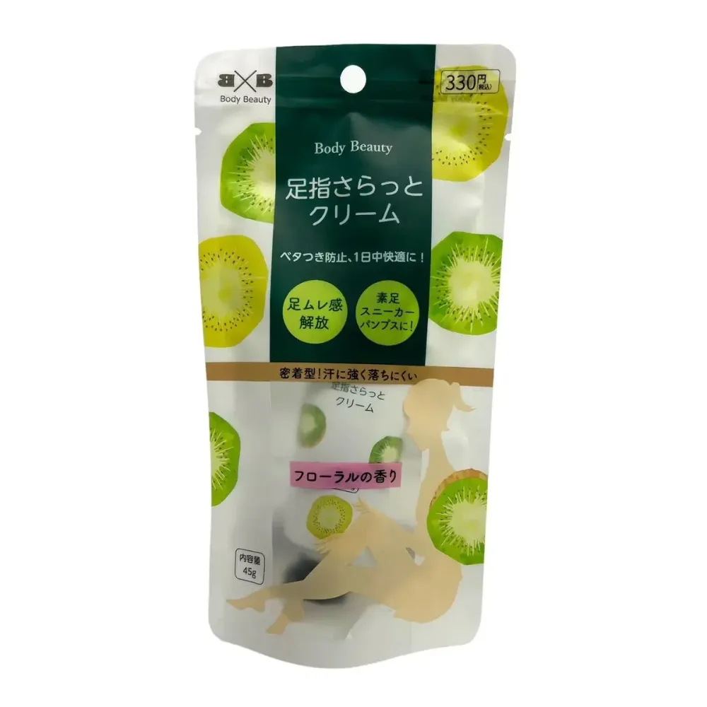 【送料込・まとめ買い×6個セット】錦尚金 NISHIKIN BODY BEAUTY 足指さらっとクリーム 45g