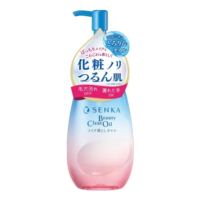 【送料込・まとめ買い×4個セット】ファイントゥデイ センカ SENKA ビューティークリアオイル 本体 200mL クレンジング メイク落としオイル