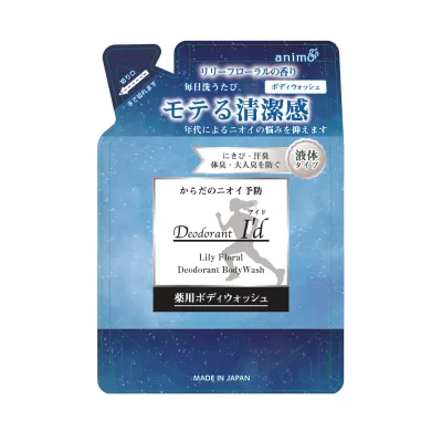 【送料込・まとめ買い×20個セット】ロケット石鹸 エオリア デオドラント 薬用 ボディウォッシュ リリーフローラル 詰替用 400mL ボディソープ