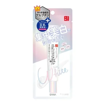 【送料込・まとめ買い×6個セット】常盤薬品工業 サナ なめらか本舗 薬用 美白 スポッツクリーム 19g