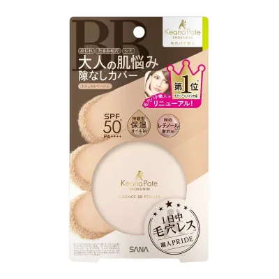 【送料込・まとめ買い×72個セット】常盤薬品工業 サナ SANA 毛穴パテ職人 エッセンスBBパウダー 02 ナチュラルベージュ 10g