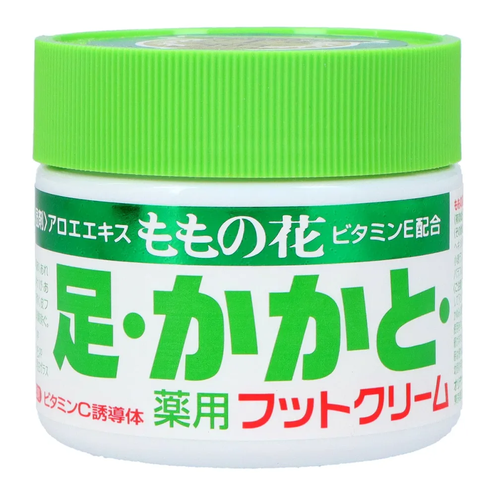 【送料込・まとめ買い×6個セット】オリヂナル ももの花 薬用 フットクリーム 70g