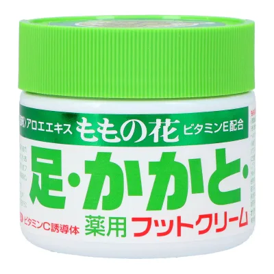 【送料込・まとめ買い×6個セット】オリヂナル ももの花 薬用 フットクリーム 70g