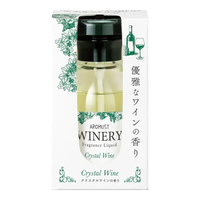 【送料込・まとめ買い×8個セット】晴香堂 アロマスト ワイナリーリキッド クリスタルワインの香り 170mL