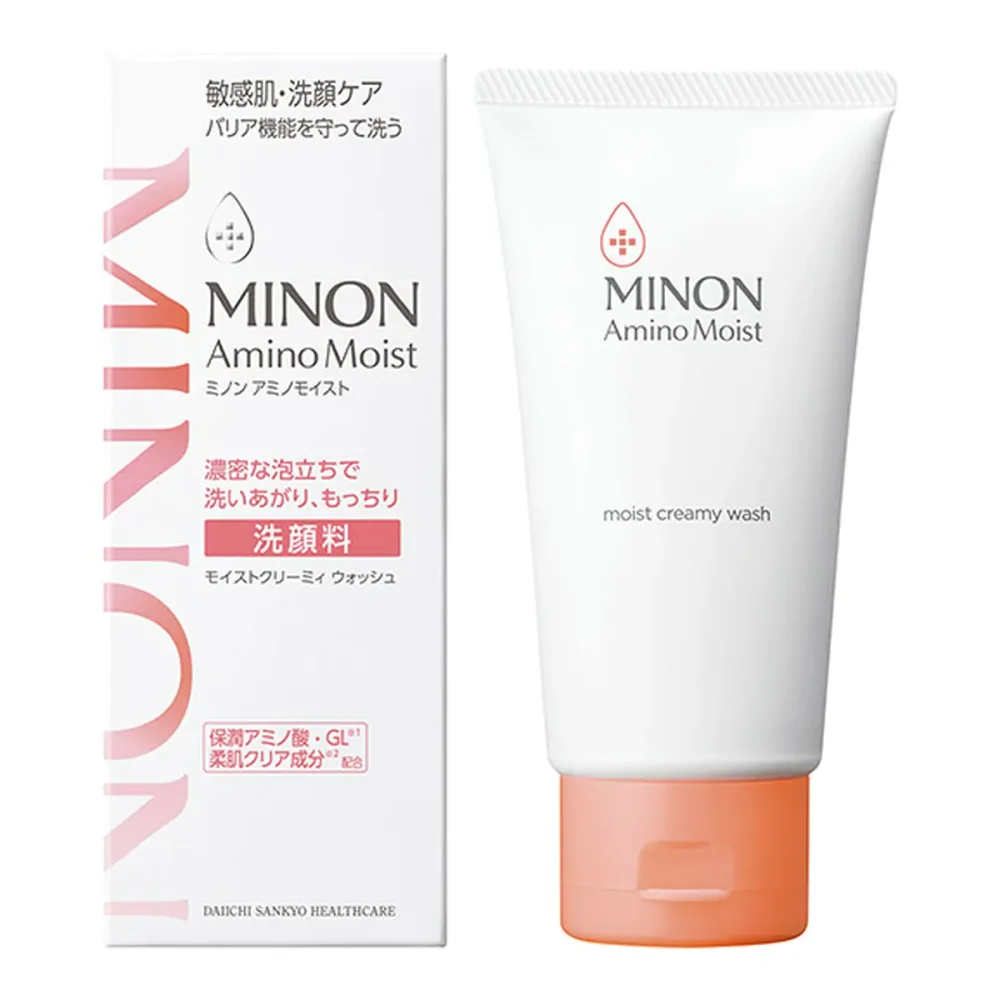第一三共ヘルスケア ミノン アミノモイスト モイストクリーミィ ウォッシュ 100g 洗顔料
