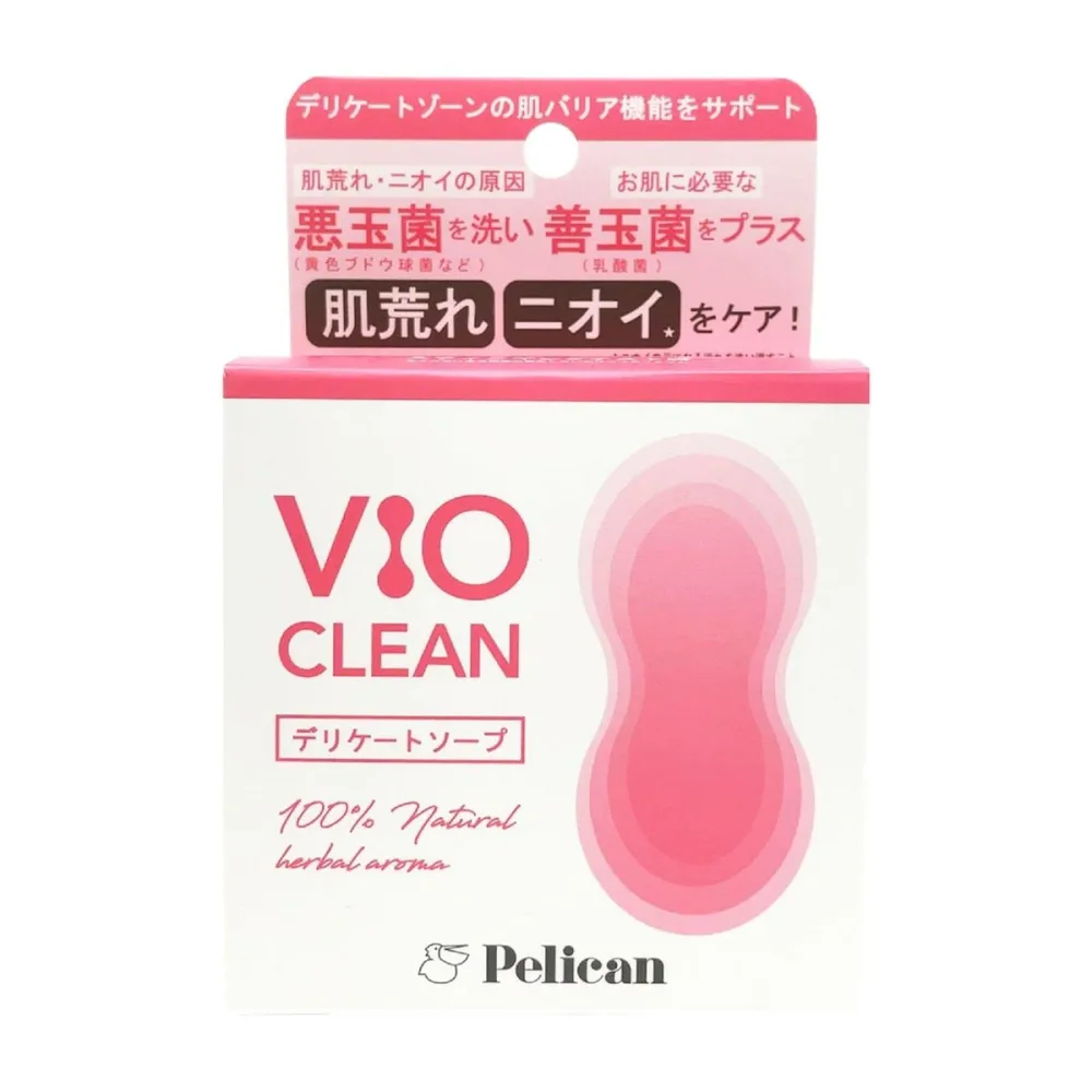 【送料込・まとめ買い×6個セット】ペリカン石鹸 VIO CLEAN デリケートソープ 105g