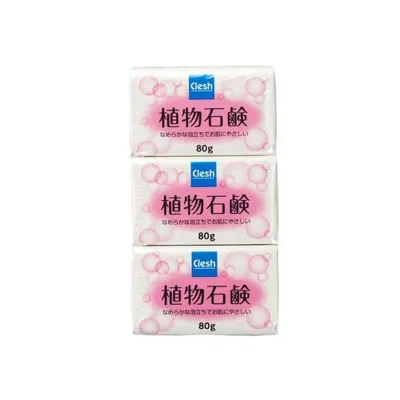 【秋 売りたいんや】エオリア Clesh クレッシュ 植物石鹸 80g*3個入