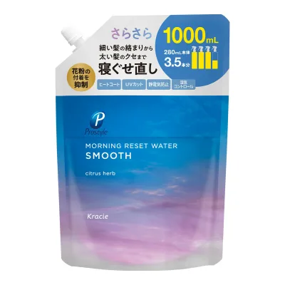 【送料込・まとめ買い×8個セット】クラシエ プロスタイル モーニングリセットウォーター シトラスハーブの香り 詰替用 1000mL