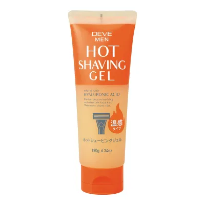 【配送おまかせ】DEVE MEN ホット シェービングジェル 180g 熊野油脂 1個