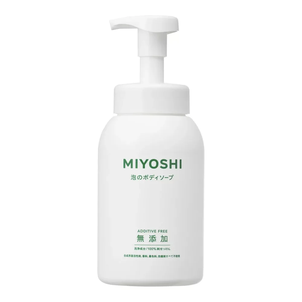 MIYOSHI 無添加 泡のボディソープ ポンプ 本体 570mL ミヨシ石鹸