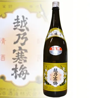 (元祖幻の酒) 越乃寒梅 別撰(吟醸酒)1800 ml 宅配用の破損防止箱代も無料です。越乃寒梅 石本酒造 淡麗辛口 越乃寒梅 別選