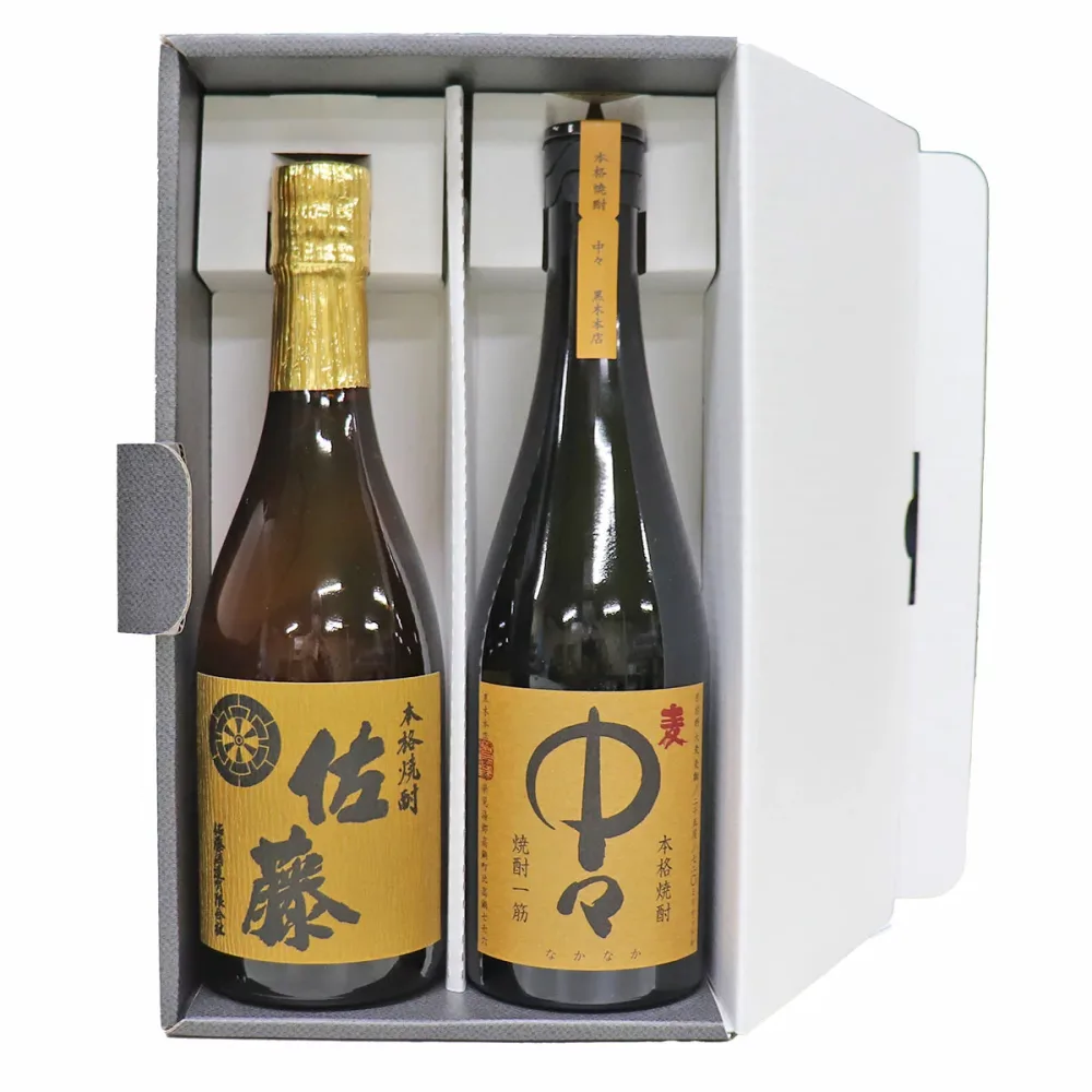 お勧め☆送料無料☆人気 有名希少焼酎 中々 (麦) 佐藤(麦) 720 ml×2本 麦焼酎 飲み比べセット 佐藤 黒木本店 焼酎 飲み比べ 焼酎 セット 焼酎 ギフト お酒 ギフト 焼酎 麦焼酎 焼酎 ギフト 焼酎 飲み比べセット お歳暮 ギフト 焼酎 お歳暮 お盆 お供え