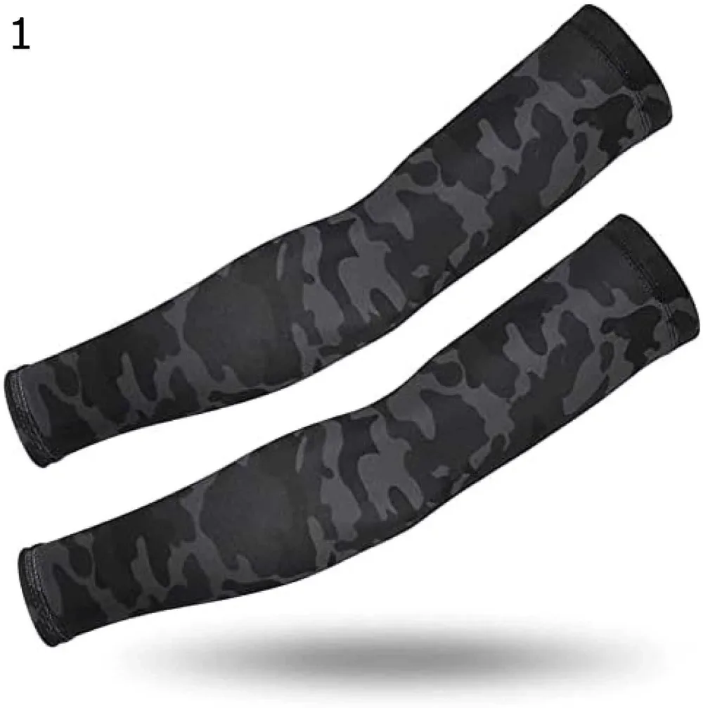 【20%OFFクーポン付き】腕カバー アームカバー 滑り止め UVカット 日焼け止め アームスリーブ 柄 冷感 吸汗速乾 夏スポーツ 登山 釣り サイクル 野球 紫外線対策に 男女兼用 作業等の暑さ対策 ゴルフ