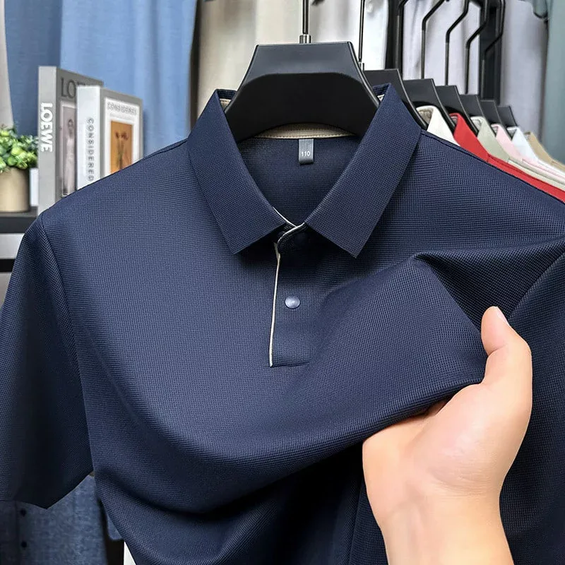 【20%OFFクーポン付き】ポロシャツ メンズ 半袖 鹿の子 ビジカジ ゴルフウェア 吸汗速乾 トップス 襟付き 無地 清涼感 ストレッチ カジュアル 夏 通勤 快適 紳士服 お洒落 クールビズ