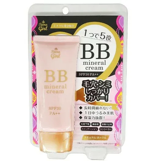 ティアラガールBBミネラルクリーム(ナチュラルオークル)SPF30PA++