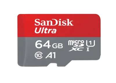SanDisk (サンディスク) microSDカード 64GB Ultra UHS I スマートフォン用 140MB/s R SDSQUAB-064G-GN6MN